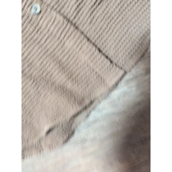 Cotton on Garments Men's Button Down Shirt Waffle Brown Small - Picture 8 of 16